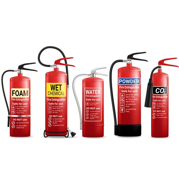 انواع کپسول آتش نشانی