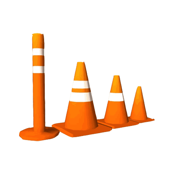 تفاوت استوانه ترافیکی و کله قندی